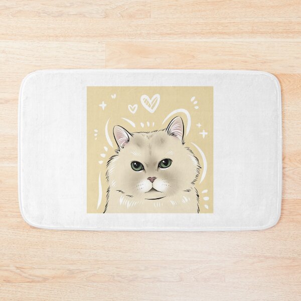 Aperçu de l'œuvre Portrait d'un chat, main dessiner chat chaton animal de compagnie créée et vendue par PerfectMatches.