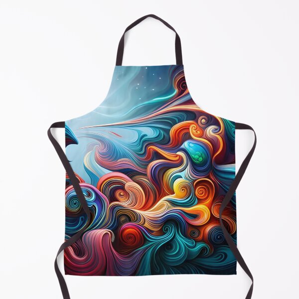 Item preview, Colorful Swirly Abstract Clouds designed and sold by WitchyWare.