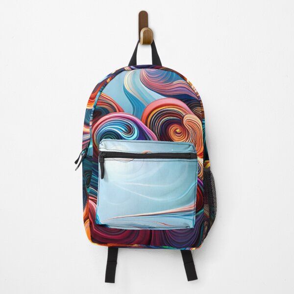 Item preview, Colorful Swirly Abstract Clouds designed and sold by WitchyWare.