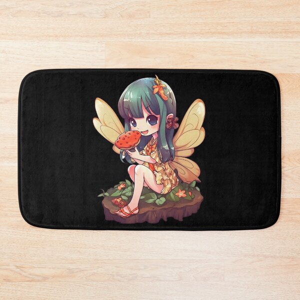 Item preview, Kawaii Fairy & Pizza Funny Food Retro Japonese Anime designed and sold by SecretDicer.