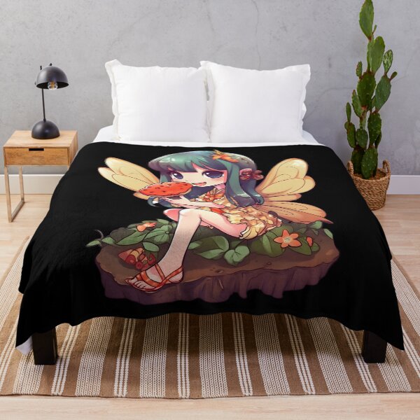 Item preview, Kawaii Fairy & Pizza Funny Food Retro Japonese Anime designed and sold by SecretDicer.