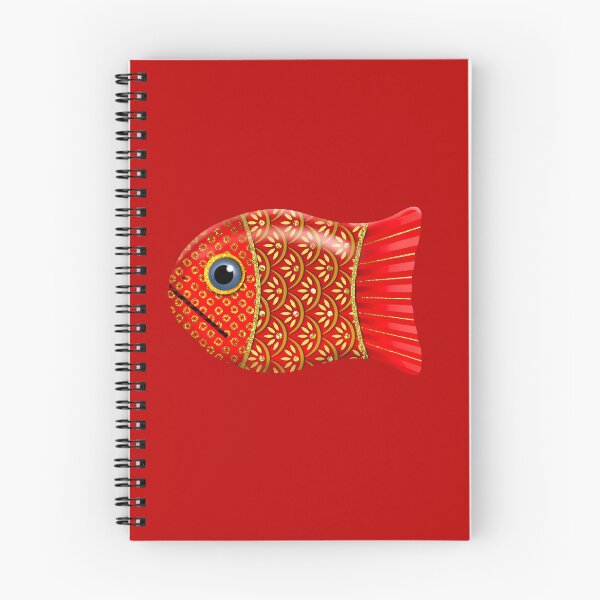 Item preview, Red and gold fish by Maxine Gadd  designed and sold by Maxine Gadd.