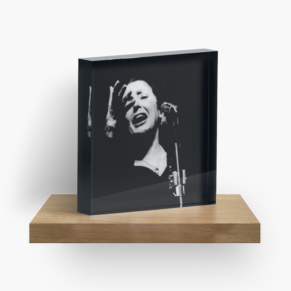 Édith Piaf Acrylic Block