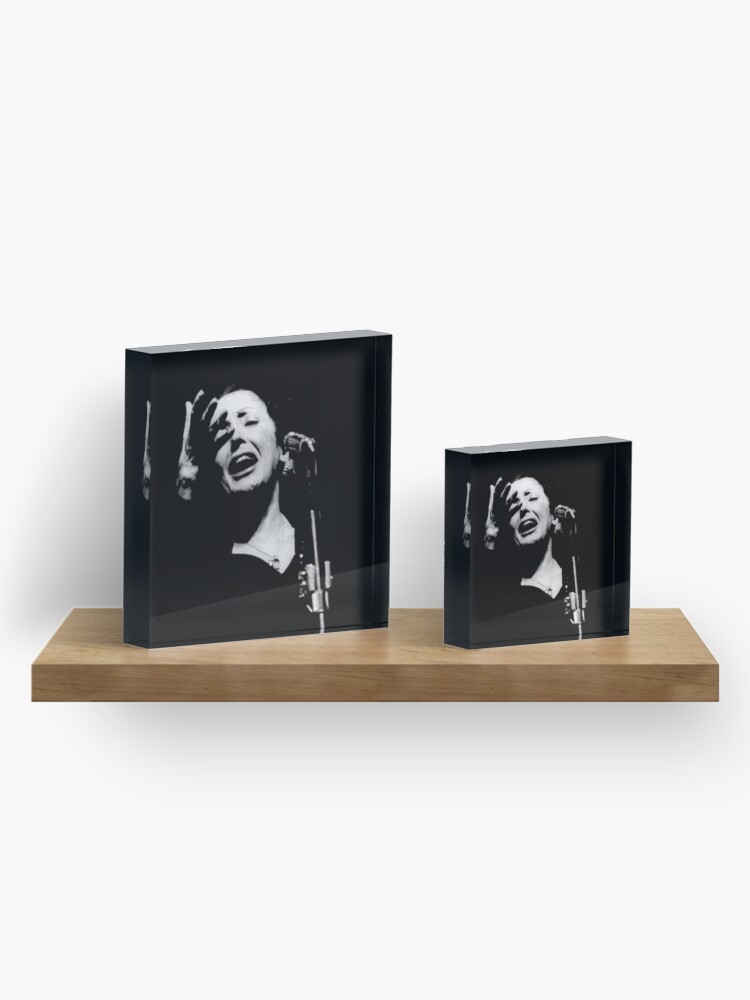 Alternate view of Édith Piaf Acrylic Block