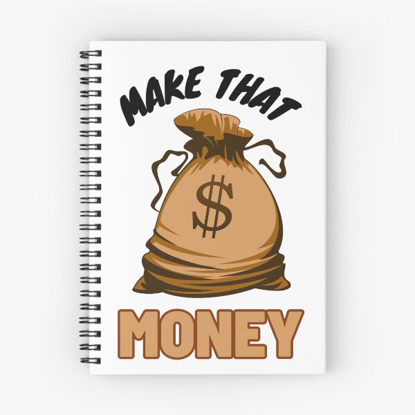 Item preview, Make That Money Funny Money Bag Illustration  designed and sold by Hohohaxi.