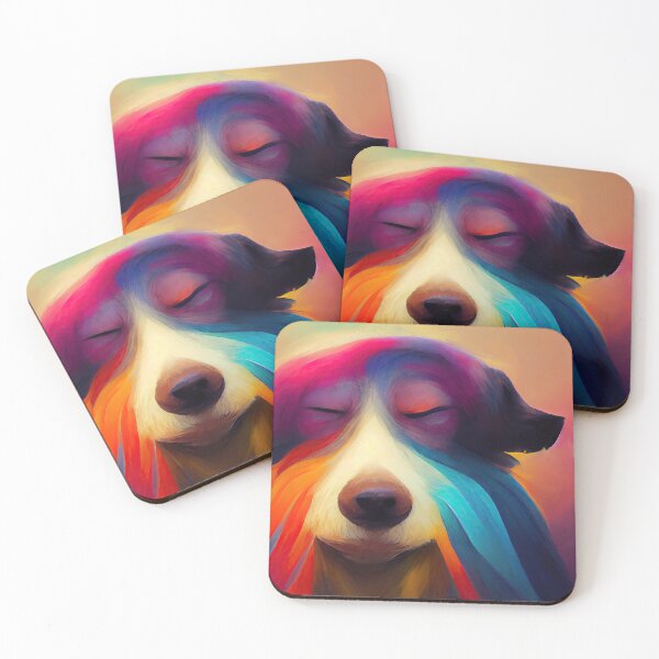 Item preview, Tranquility meditating dog designed and sold by Pixelboys.