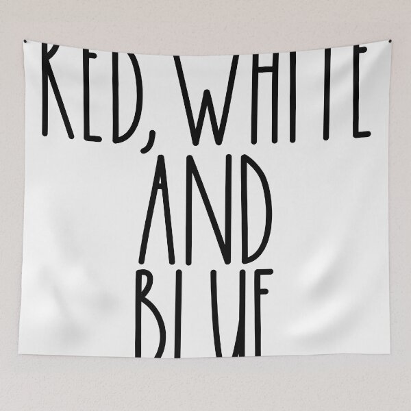 Item preview, Red White And Blue Rae Dunn Inspired Farmhouse Decor designed and sold by FineElephant.