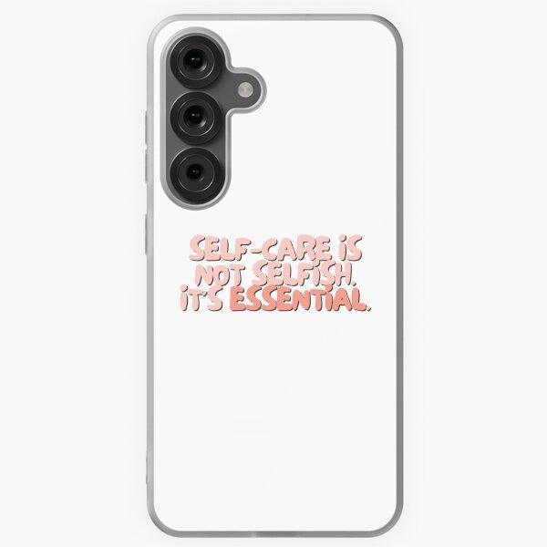 Item preview, Self care is not selfish. It's essential. | Positive Daily Affirmation designed and sold by MNMLworks.