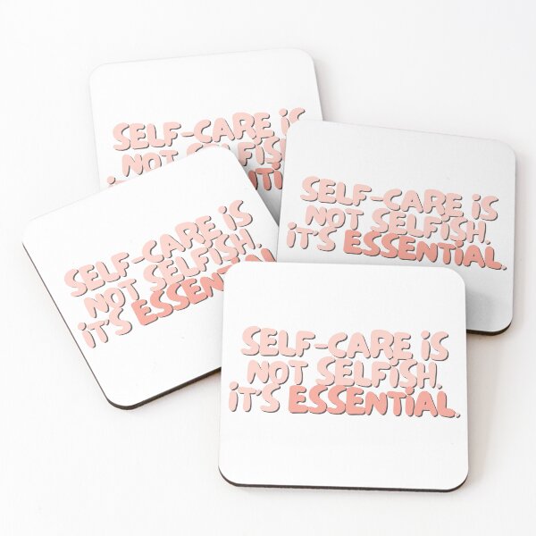 Item preview, Self care is not selfish. It's essential. | Positive Daily Affirmation designed and sold by MNMLworks.