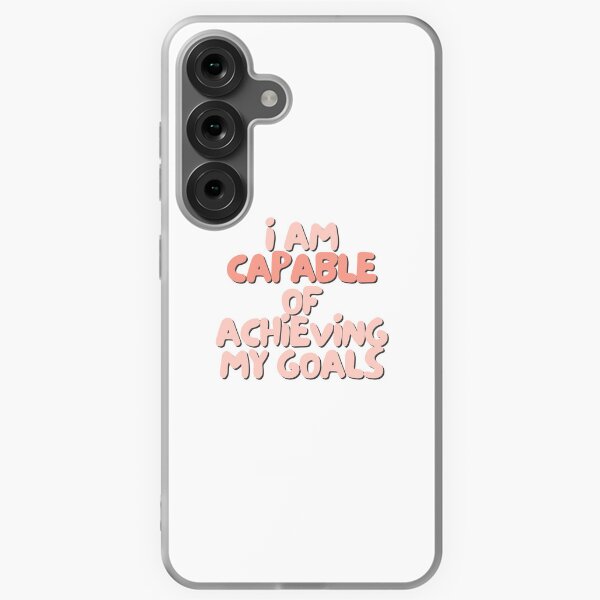 Item preview, I am capable of achieving my goals | Positive Daily Affirmation designed and sold by MNMLworks.