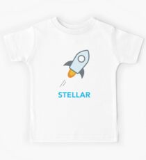 Stellar Lumens Crypto Coin Kinder T-Shirt