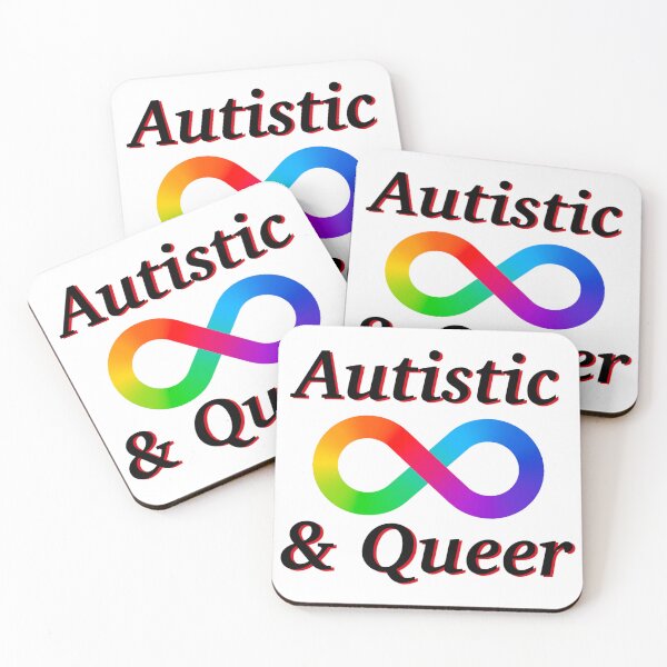 Item preview, Autistic & Queer designed and sold by SentABear.