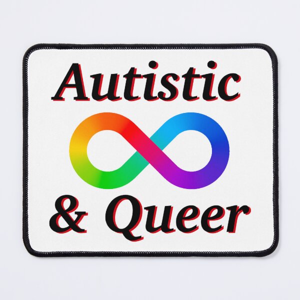 Item preview, Autistic & Queer designed and sold by SentABear.