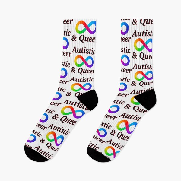 Item preview, Autistic & Queer designed and sold by SentABear.