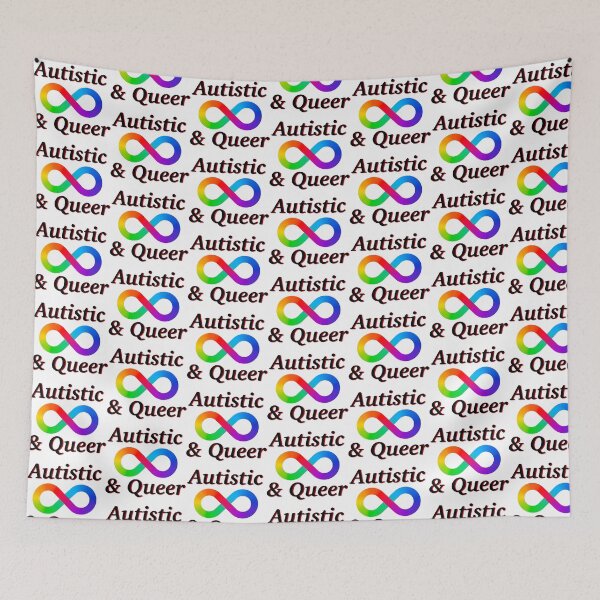 Item preview, Autistic & Queer designed and sold by SentABear.