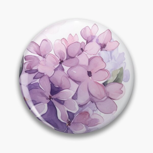 Item preview, Soft Girly Lavender Lilac Floral designed and sold by TheThreePixels.