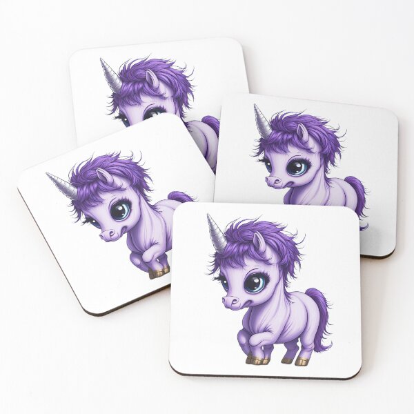Item preview, purple unicorn designed and sold by demirkanad.