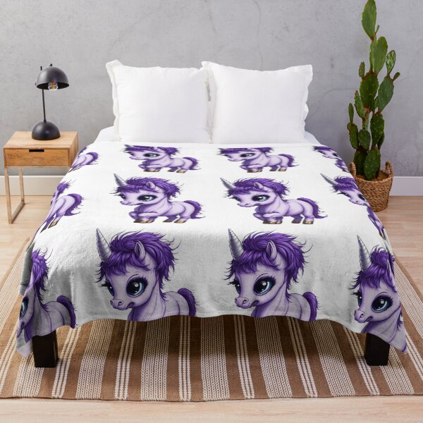 Item preview, purple unicorn designed and sold by demirkanad.