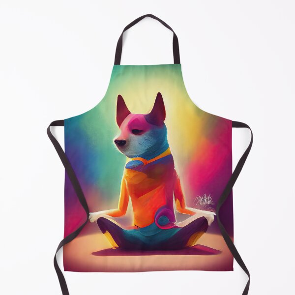 Item preview, Yoga dog full of relaxation designed and sold by Pixelboys.