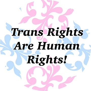 Artwork thumbnail, Trans Rights Are Human Rights by SentABear