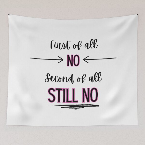 Item preview, First of all, no - second of all, still no designed and sold by jechaiyells.