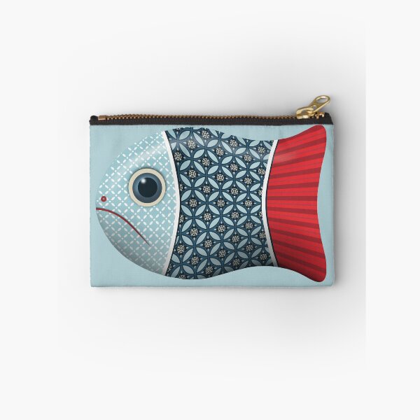 Item preview, Red white and blue fish by Maxine Gadd  designed and sold by Maxine Gadd.