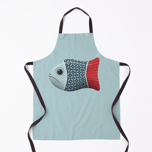 Item preview, Red white and blue fish by Maxine Gadd designed and sold by Maxine Gadd.