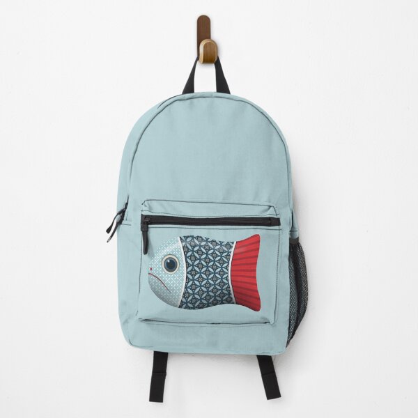 Item preview, Red white and blue fish by Maxine Gadd designed and sold by Maxine Gadd.
