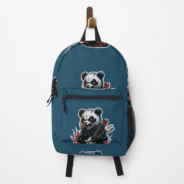 Item preview, Cute panda metalhead designed and sold by MetalSatyrShop.