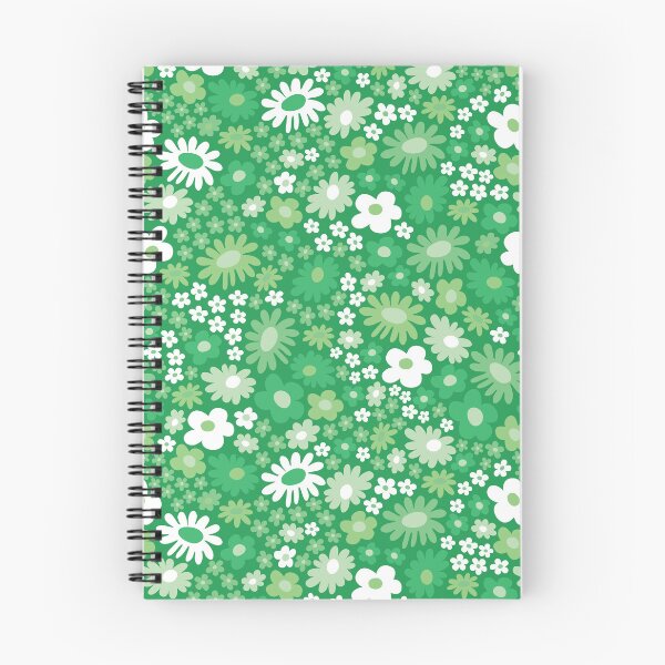 Item preview, pastel green 60s retro flower power, light green, 60s groovy pattern, hippie flowers designed and sold by blomastudios.