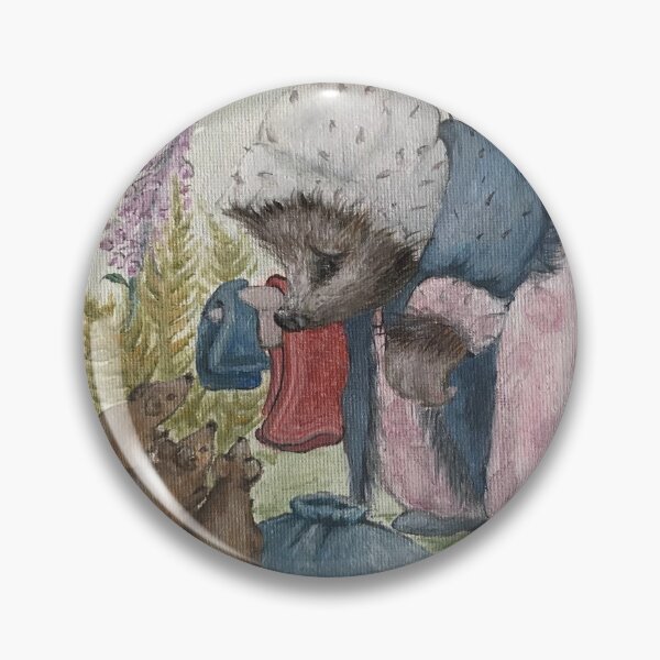 Item preview, Hedgehog and mice designed and sold by BethSaltArt.