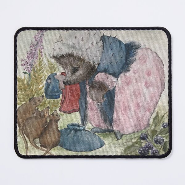 Item preview, Hedgehog and mice designed and sold by BethSaltArt.