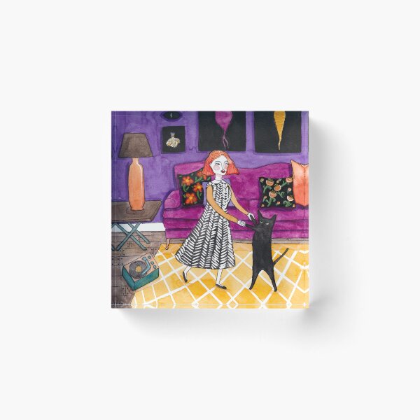 Item preview, The Little Dance Party designed and sold by KilkennyCat Art.