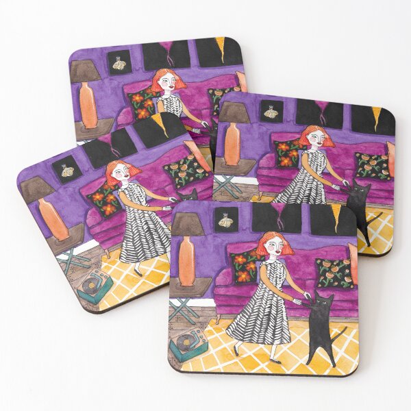 Item preview, The Little Dance Party designed and sold by KilkennyCat Art.