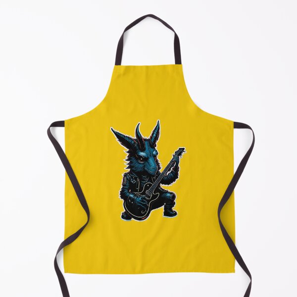 Item preview, Cute goat metalhead designed and sold by MetalSatyrShop.