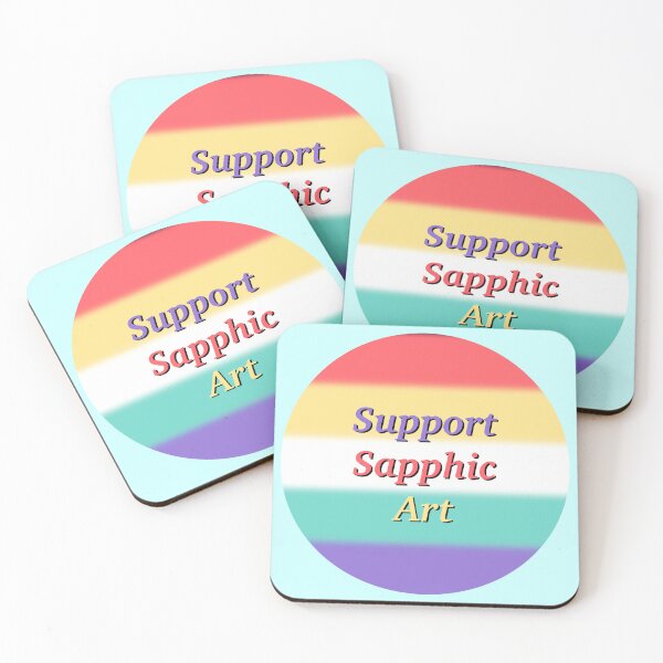 Artikelvorschau, Support Sapphic Art entworfen und verkauft von SentABear.