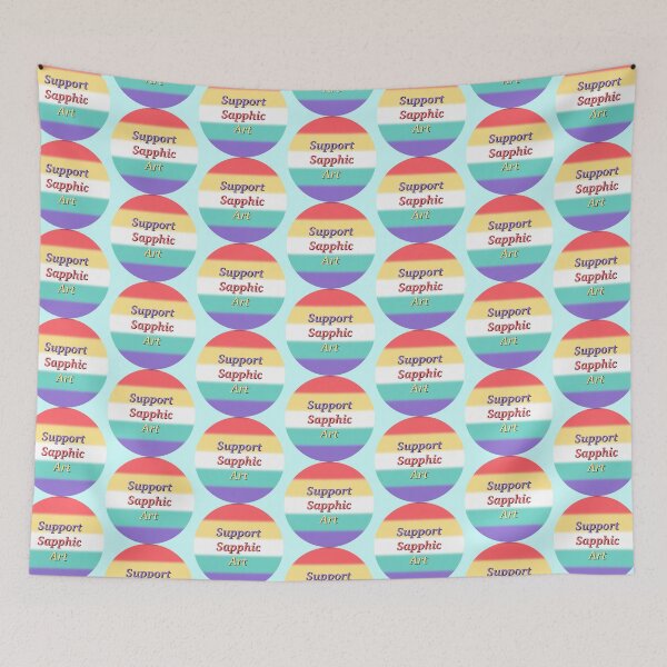 Item preview, Support Sapphic Art designed and sold by SentABear.