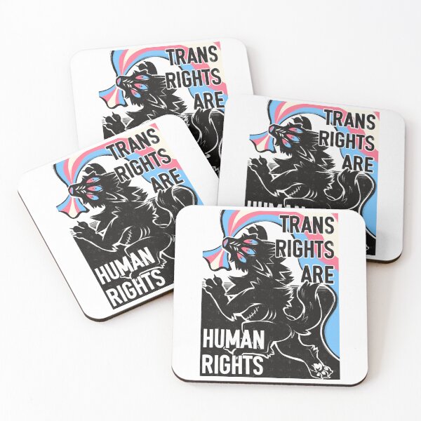 Item preview, TRANS RIGHTS ARE HUMAN RIGHTS designed and sold by SceptiX.
