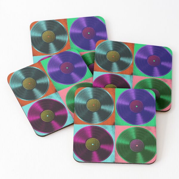 Artikelvorschau, Vintage Vinyl Schallplatten Pop Art entworfen und verkauft von Andreea Eva Herczegh.
