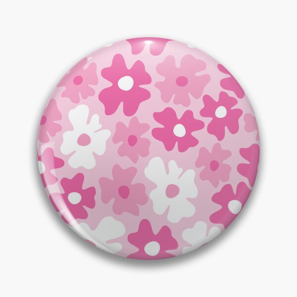 Item preview, pink 60s retro flower power, pastel pink, pink, baby pink, 60s groovy pattern, hippie flowers designed and sold by blomastudios.