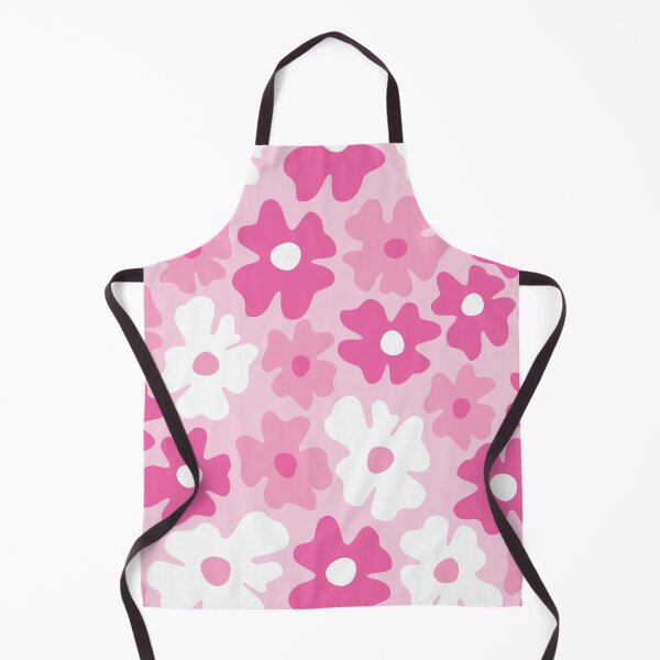 Item preview, pink 60s retro flower power, pastel pink, pink, baby pink, 60s groovy pattern, hippie flowers designed and sold by blomastudios.