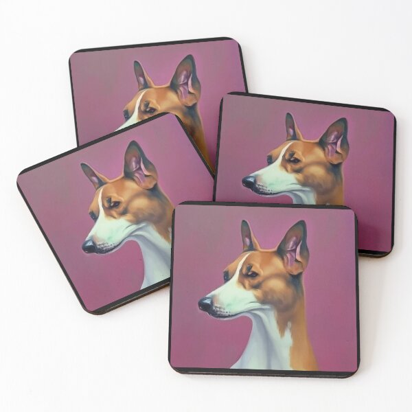 Item preview, Basenji - Dog Portrait designed and sold by CrankyOldDude.