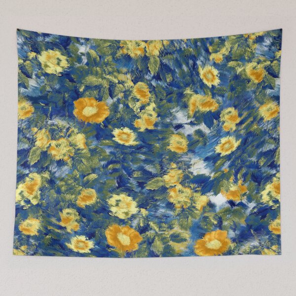 Item preview, Vincent van Gogh Style Pattern Design designed and sold by Burcu Korkmazyurek.