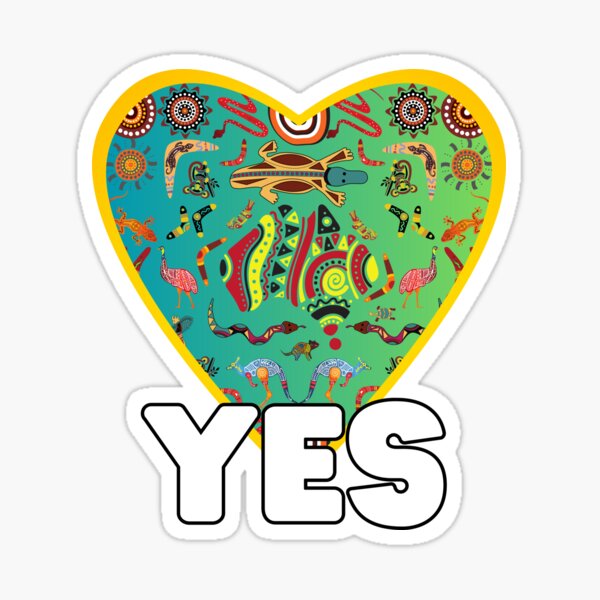 Vote Yes to The Voice Sticker