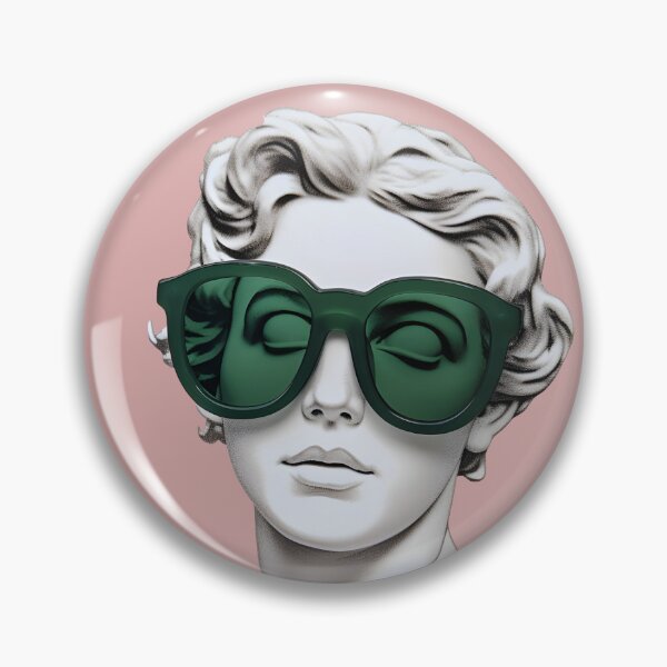 Item preview, Greek statue with sunglasses designed and sold by Nicolas Burns.