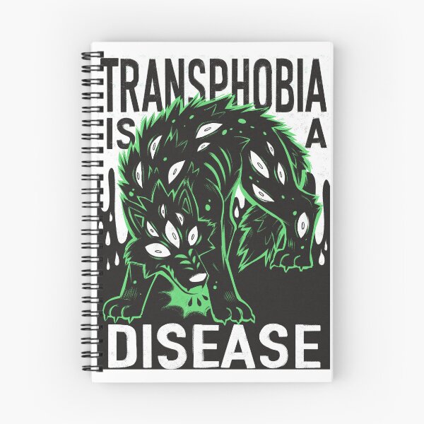 Item preview, TRANSPHOBIA IS A DISEASE designed and sold by SceptiX.