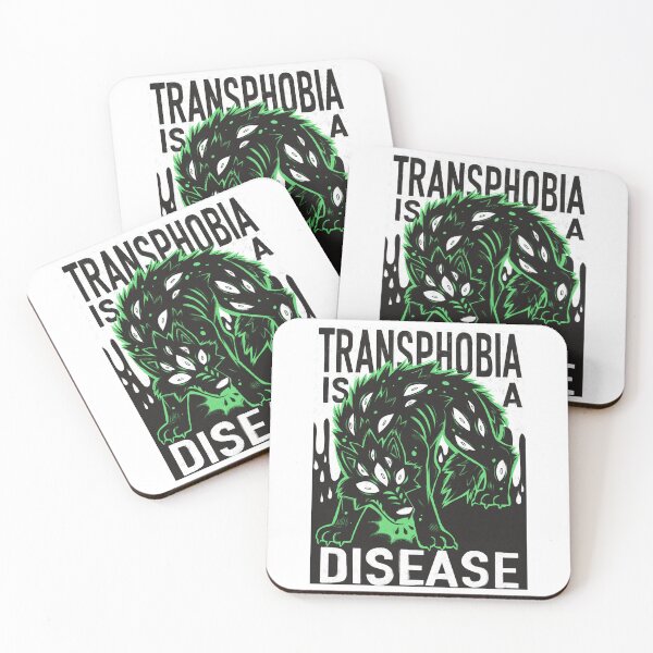 Item preview, TRANSPHOBIA IS A DISEASE designed and sold by SceptiX.