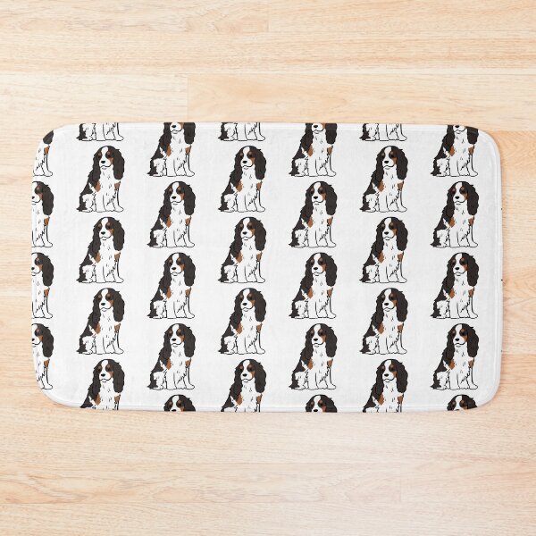 Item preview, Cavalier king charles spaniel dog cute illustration  designed and sold by Yarafantasyart.