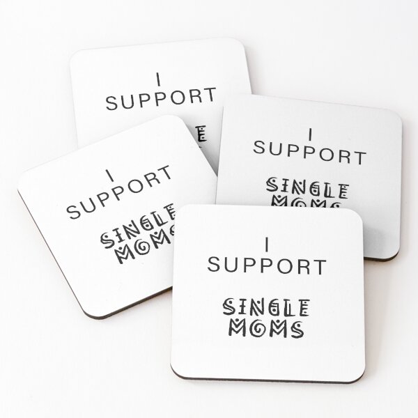 Item preview, I Support Single Moms designed and sold by HappyTrippy.