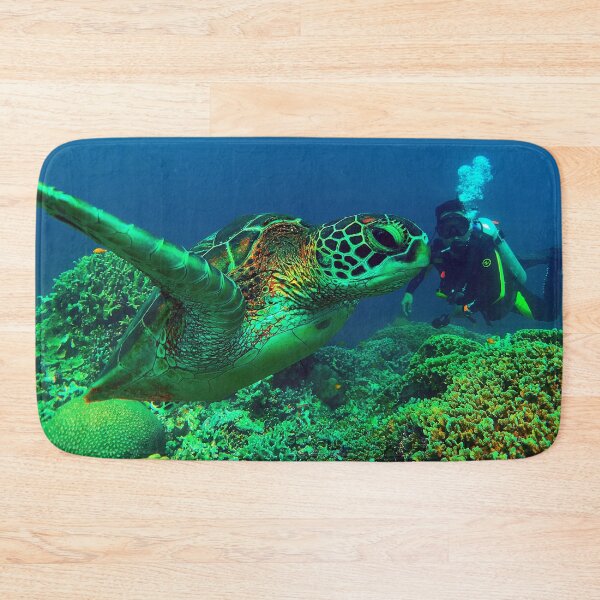 Item preview, Green Sea Turtle, Dauin, Negros Oriental, Philippines designed and sold by likbatonboot.